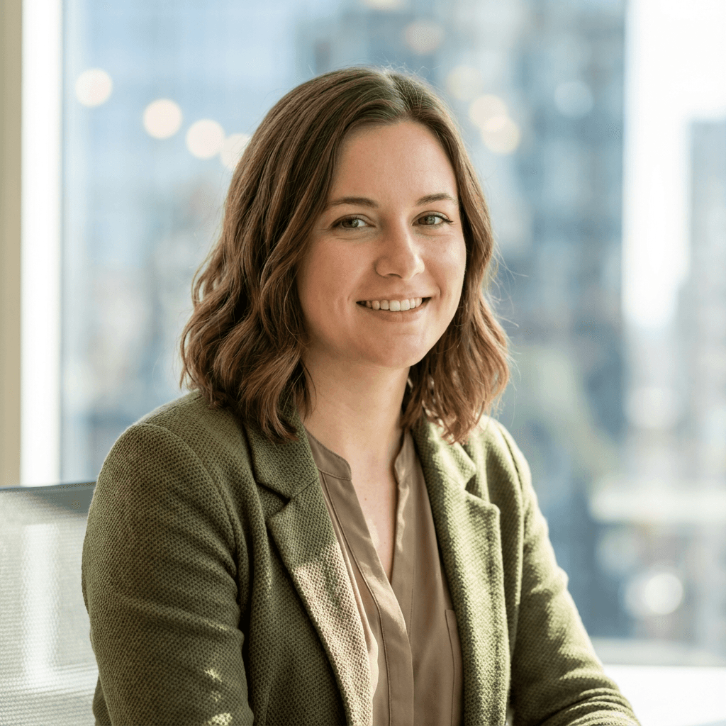 Portrait of Elena Petrova, marketing lead