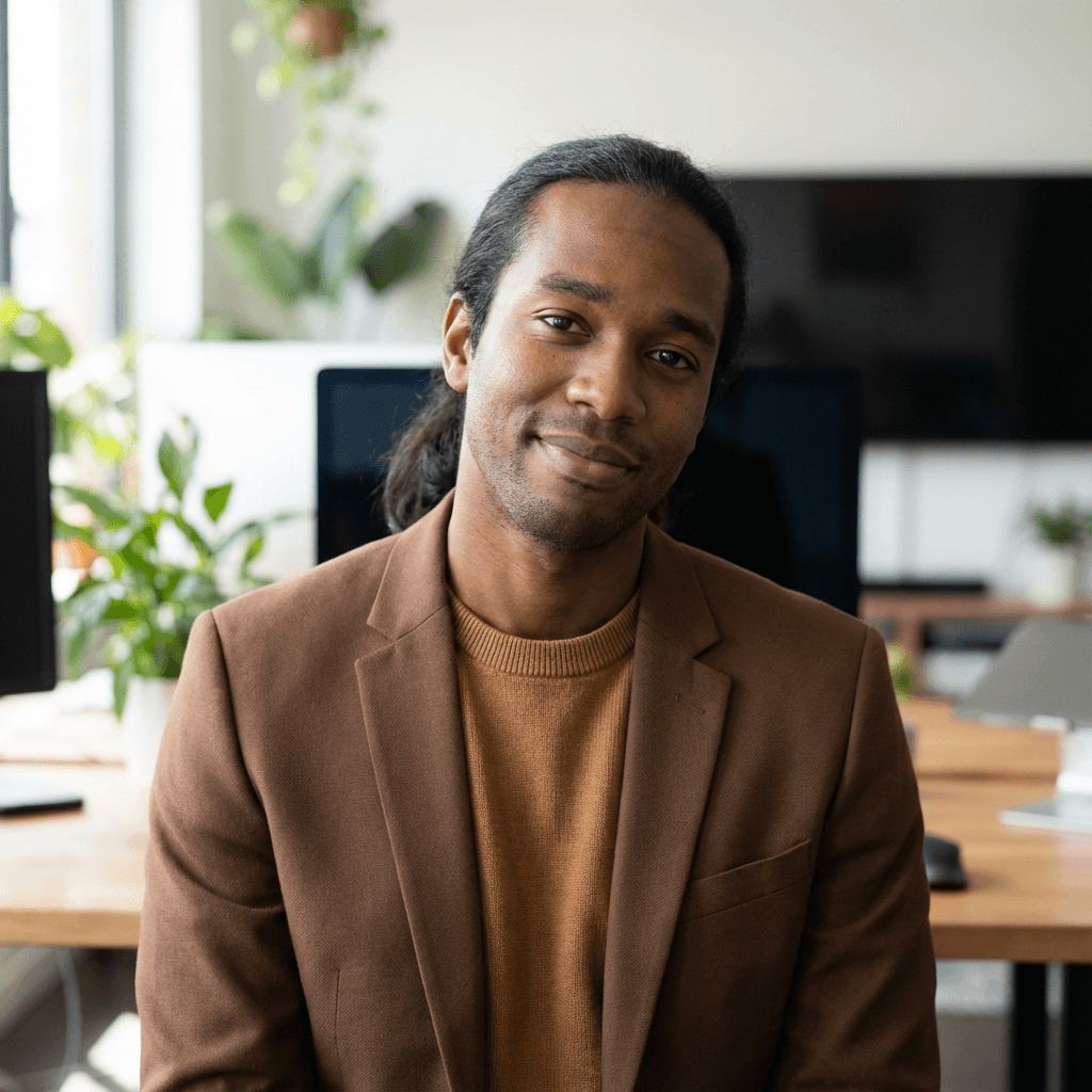 Portrait of Daniel Okafor, consulting principal
